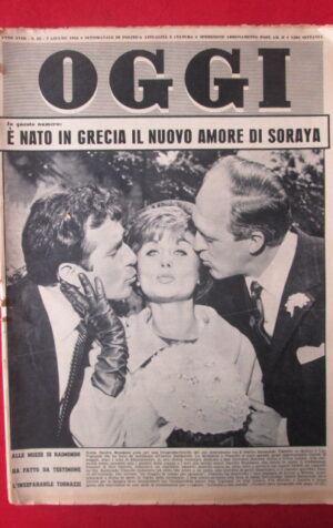OGGI 23 1962 SANDRA MONDAINI RAIMONDO VIANELLO TOGNAZZI [Q39]