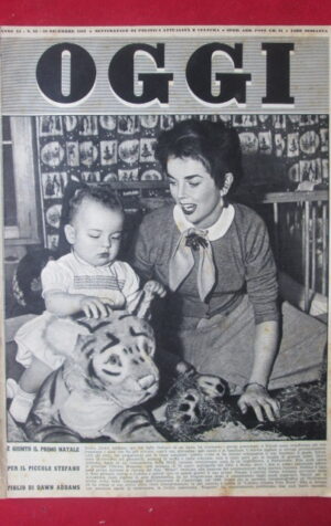 OGGI 52 1955 DAWN ADDAMS THELMA KREMPLE GIOVANNI PASCOLI [Q39]
