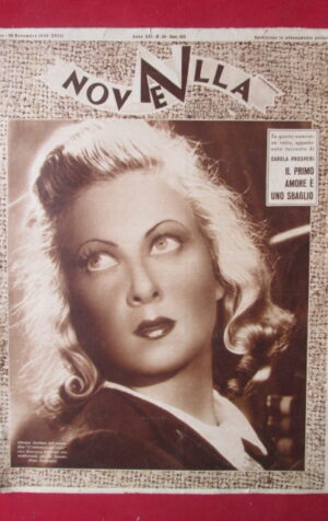 NOVELLA 48 1939 SILVANA JACHINO CAROLA PROSPERI [Q39]