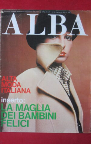 ALBA 36 1972 ALTA MODA ITALIANA [Q39]