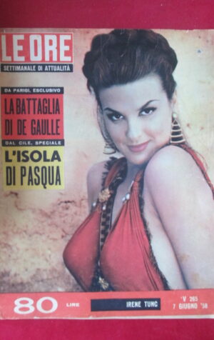 LE ORE 265 1958 IRENE TUNC FANFANI VILLABRUNA [G64]