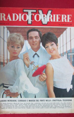 TV RADIOCORRIERE 30 1965 SANDRA MONDAINI MARISA DEL FRATE CORRADO [G64]