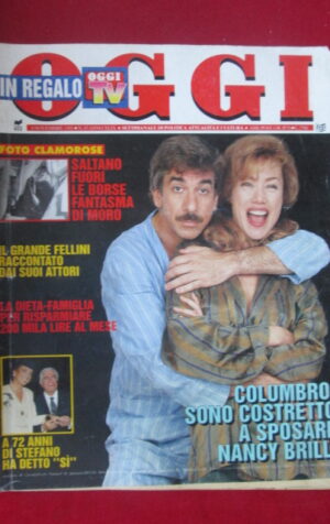 OGGI 45 1993 COLUMBRO NANCY BRILLI BAUDO DI STEFANO FELLINI [G64]