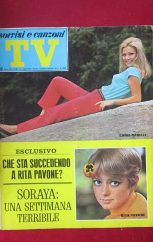 TV SORRISI E CANZONI RITA PAVONE EMMA DANIELI MINO REITANO BONGIORNO [G64]