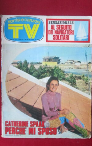 TV SORRISI E CANZONI 27 1972 CATHERINE SPAAK POOH LORETTA GOGGI [G64]
