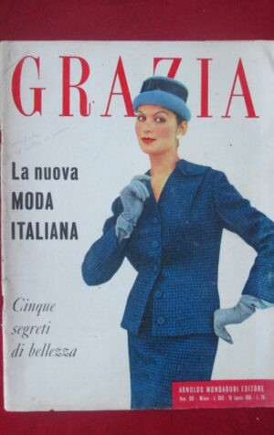 GRAZIA 810 1956 RIVISTA FEMMINILE MIKE BONGIORNO [G64]