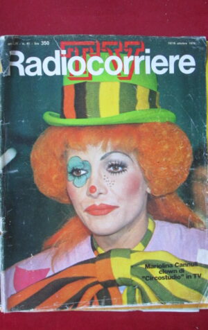 TV RADIOCORRIERE 41 1976 MARIOLINA CANNULI ENRICO CIRESA [G64]