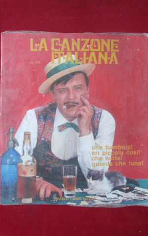 LA CANZONE ITALIANA 45 1970 FRED BUSCAGLIONE BLISTERATO CON DISCO [G64]