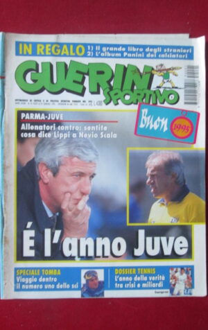 GUERIN SPORTIVO 1 1995 LIPPI NEVIO SCALA ALBERTO TOMBA + INSERTO [G64]