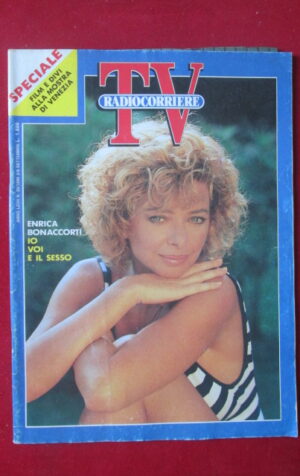 TV RADIOCORRIERE 35 1990 ENRICA BONACCORTI ORSON WELLES RITA HAYWORTH [G64]