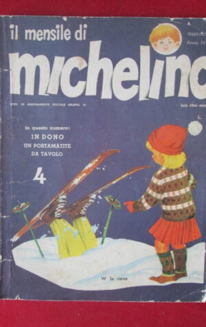 IL MENSILE DI MICHELINO 4 1964 CON INSERTO CENTRALE [G239]