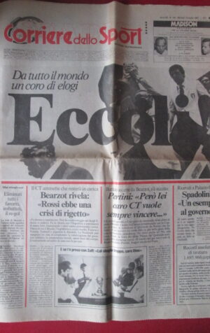 CORRIERE DELLO SPORT 13-07-1982 ITALIA CAMPIONE DEL MONDO [GS46]