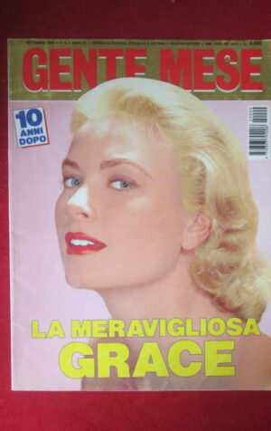 GENTE MESE 9 1992 GRACE KELLY ALFRED HITCHCOCK [M5D]