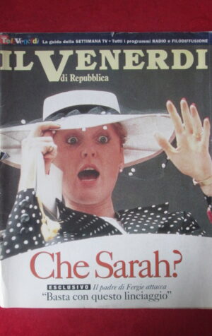 VENERDI DI REPUBBLICA 450 1996 SARAH FERGUSON BALTHUS SANDRA BULLOCK [M5D]