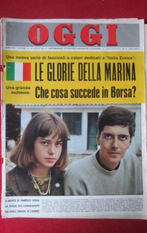 OGGI 18 1964 DOSSIER ITALIA EROICA LE GLORIE DELLA MARINA PRINCIPE GUY [G4]
