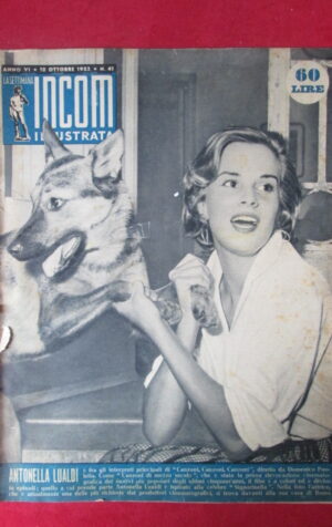 LA SETTIMANA INCOM ILLUSTRATA 41 1953 ANTONELLA LUALDI [G4]