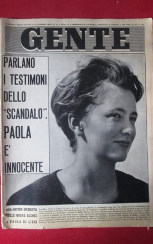 GENTE 51 1963 JULA DE PALMA RITA PAVONE CATHERINE SPAAK KENNEDY [G4]