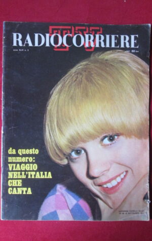 RADIOCORRIERE TV 2 1967 CATERINA CASELLI BENEDETTO CROCE [G4]