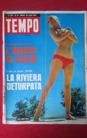 TEMPO 31 1968 ELSA MARTINELLI PELE JULIE DRISCOLL [G4]