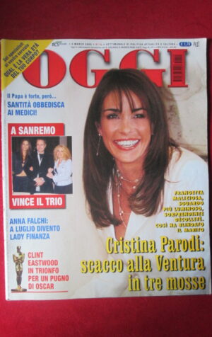 OGGI 10 2005 PARODI ANNA FALCHI CLINT EASTWOOD ROMANO PRODI CIAMPI [GS6]