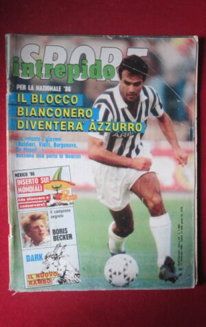 SPORT INTREPIDO 6 1986 ANTONIO CABRINI PLATINI [GS6]