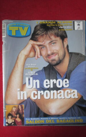 TV SORRISI E CANZONI 6 2001 KIM ROSSI MANUELA ARCURI PINO DANIELE [GS6]