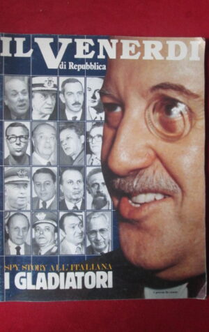 VENERDI DI REPUBBLICA 145 1990 SPY STORY GLADIO BROOKE SHIELDS  D'ANGELO [GS6]