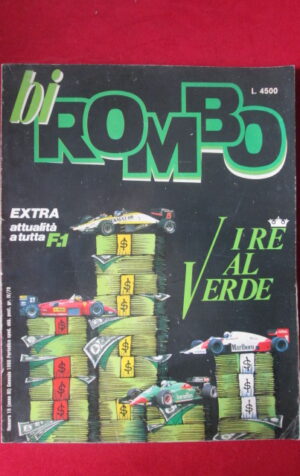 BI ROMBO 15 1986 ADDIO NIKI LAUDA MINARDI TOLEMAN TYRRELL [GS6]