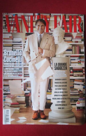 VANITY FAIR 47 2025 BRUNELLO CUCINELLI DINO ZOFF CATERINA CASELLI [GS6]