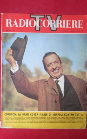 TV RADIOCORRIERE 49 1964 NINO TARANTO MASSIMO PRADELLA [GS10]