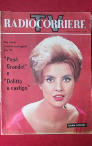 TV RADIOCORRIERE 22 1963 ILARIA OCCHINI LISE ROLLAN [GS10]