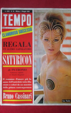 TEMPO 18 1969 EVA THULIN BRUNO CASSINARI LUCIANO PAOLICCHI [GS10]
