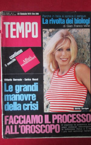 TEMPO 3 1972 SHIRLEY CORRIGAN VITTORIO GORRESIO ENRICO NASSI DISNEY WORLD [GS10]