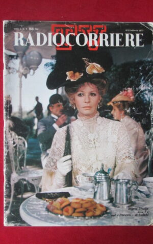 TV RADIOCORRIERE 6 1973 INGRID THULIN DELIA SCALA CARLA FRACCI [GS10]