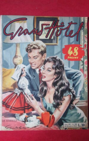 GRAND HOTEL 591 1957 CARLA MACELLONI ROBERT WAGNER [GS10]