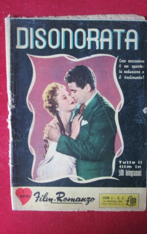 DISONORATA 5 1954 IL FILM IN 580 FOTOGRAMMI [GS10]