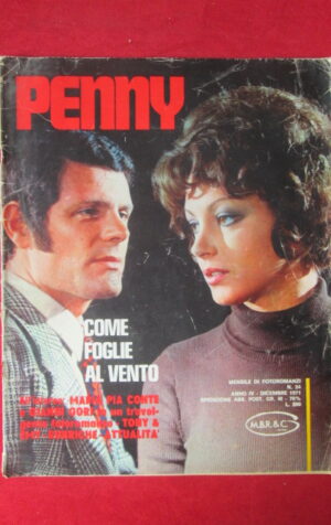 PENNY 24 1971 FOTOROMANZO MARIA PIA CONTE GIANNI GORI [GS10]