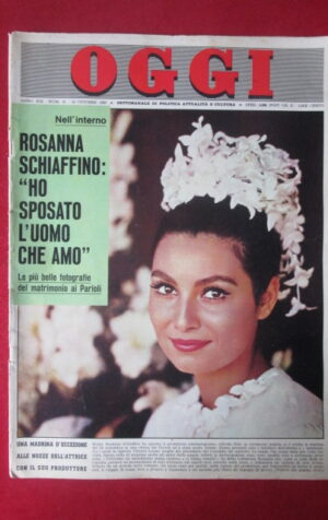 OGGI 41 1963 ROSANNA SCHIAFFINO CHRISTIAN MARQUAND STEVE MCQUEEN [GS10]