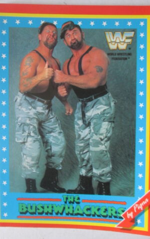QUADERNO COPYBOOK WRESTLING 1991 THE BUSHWHACKERS [C79]