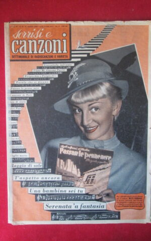 SORRISI E CANZONI 12 1954 RICA PERENO [TR29A]