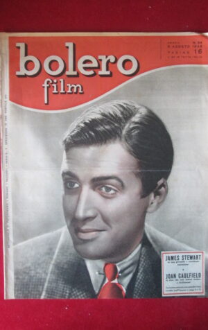 BOLERO FILM FOTOROMANZI 64 1948 JAMES STEWART JOAN CAULFIED [TR29A]