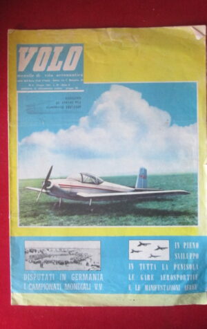 VOLO MENSILE DI VITA AERONAUTICA 6 1960 [TR29A]