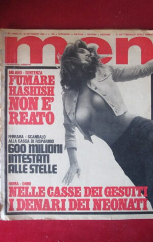 MEN 40 1968 RIVISTA SCANDALISTICA - ELISABETH TESSIER MINA  [TR29A]