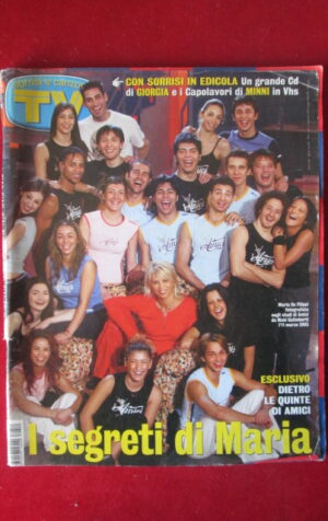 TV SORRISI CANZONI 12 2003 MARIA DE FILIPPI ALEX POLIDORI MANUELA ARCURI [TR29A]