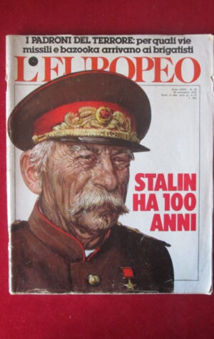 EUROPEO 48 1979 HERMANN HESSE GIUSEPPE VISSARIONOVIC STALIN PAKISTAN [TR29A]