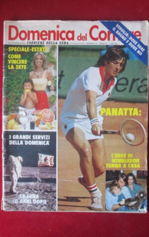 DOMENICA CORRIERE 29 1979 ADRIANO PANATTA MATIA BAZAR BARBARA BOUCHET [TR29A]