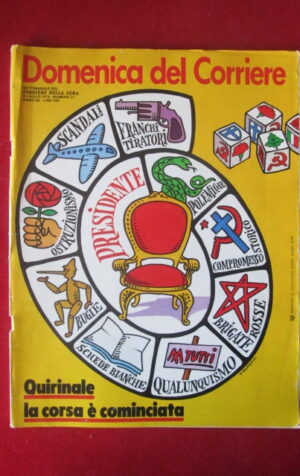 DOMENICA DEL CORRIERE 27 1978 PATTY PRAVO CATERINA PIRETTI KATIUSCIA [TR29A]