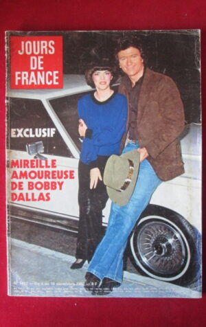 JOURS DE FRANCE 1457 1982 MIREILLE MATHIEU BOBBY DALLAS PATRICK DUFFY [TR29A]