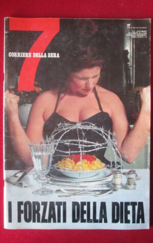 7 SETTE CORRIERE DELLA SERA 2 1991 SPECIALE SERENA GRANDI KLAUS KINSKI [TR29A]