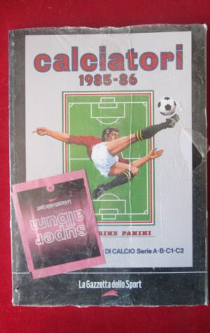 ALBUM FIGURINE CALCIATORI 1985-1986 BLISTERATO CON BUSTINA OMAGGIO [TR29A]